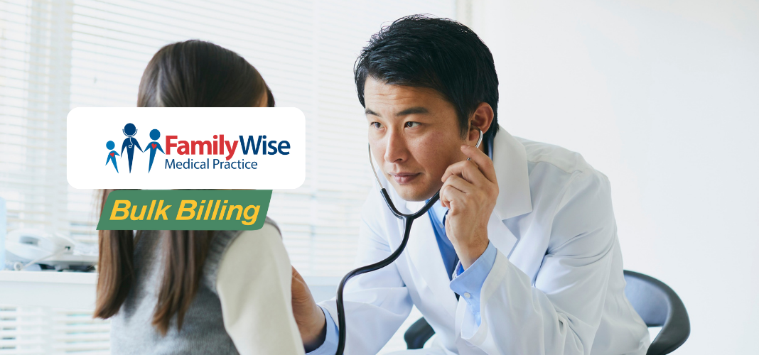 Doctor consulting with a young patient at FamilyWise Medical Practice, highlighting bulk billing services provided by trusted Hills Doctors for families and children.