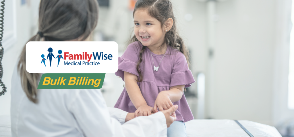 Caring children's doctor Bella Vista providing friendly bulk billing medical care for young patients at FamilyWise Medical Practice.