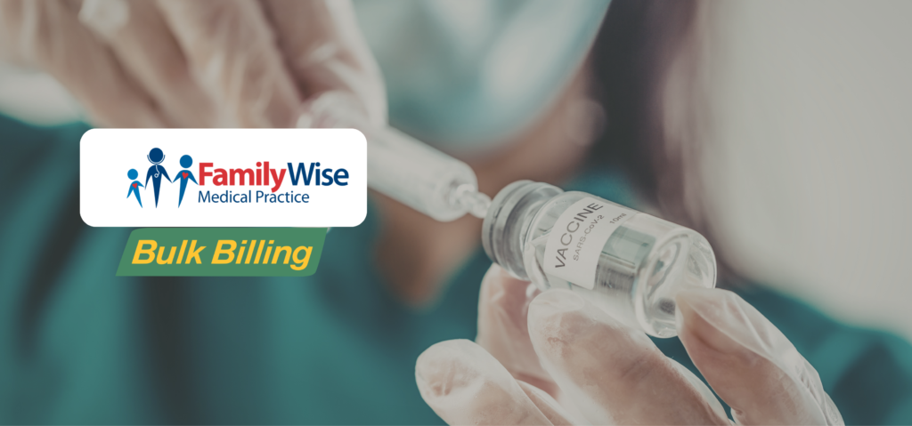 Vaccination Centre Bella Vista – healthcare professional preparing a vaccine injection at FamilyWise Medical Practice offering bulk billing vaccination services in Bella Vista.